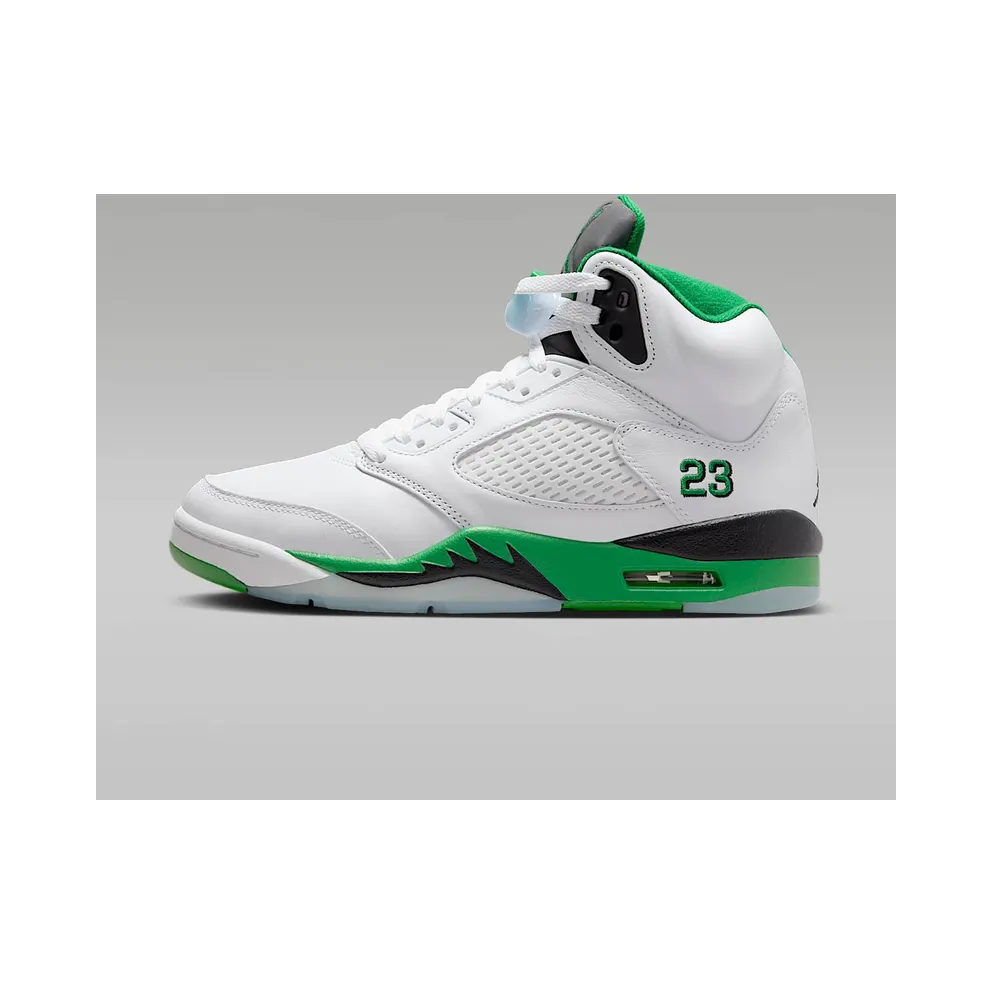Air Jordan 5 Retro ‘Lucky Green’ White/Black/Ice Blue/Lucky Green (DD9336-103)