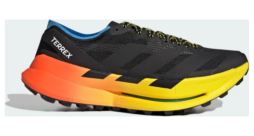 Adidas Terrex Agravic Speed Ultra 2 Trailrunningschoenen Core Black / Core Black / Lucid Ray Blue (HP7008)
