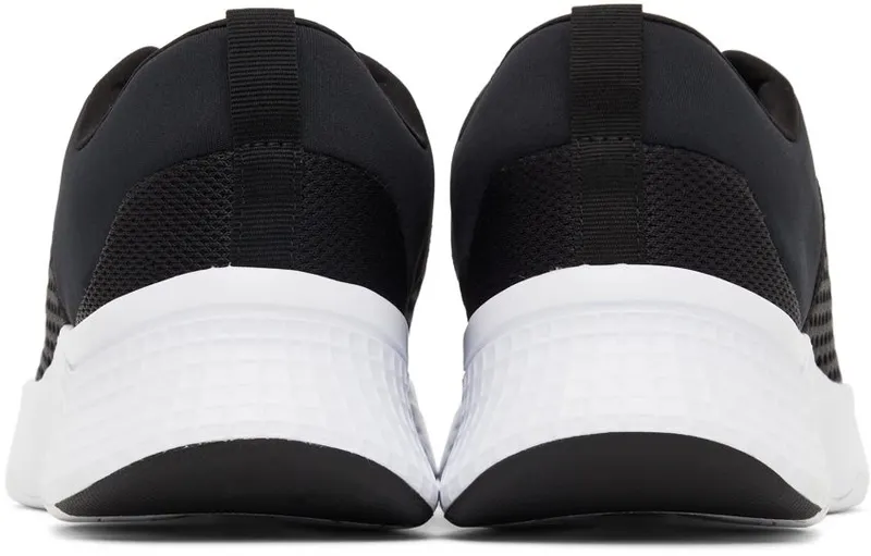 Lacoste Black Textile Court-Drive BLK/WHT 312 (40SMA0068)