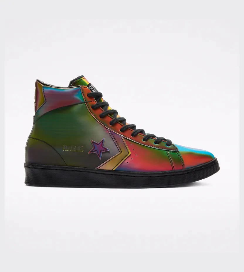 Converse All Star Pro Leather High Top Black/multi/white (170494C)