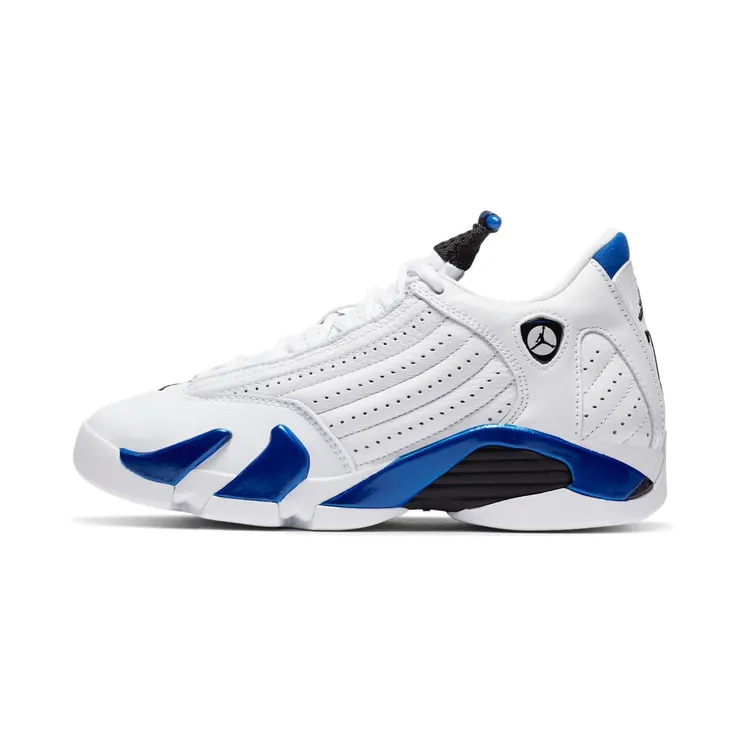 Jordan 14 Retro White Hyper Royal (GS)
