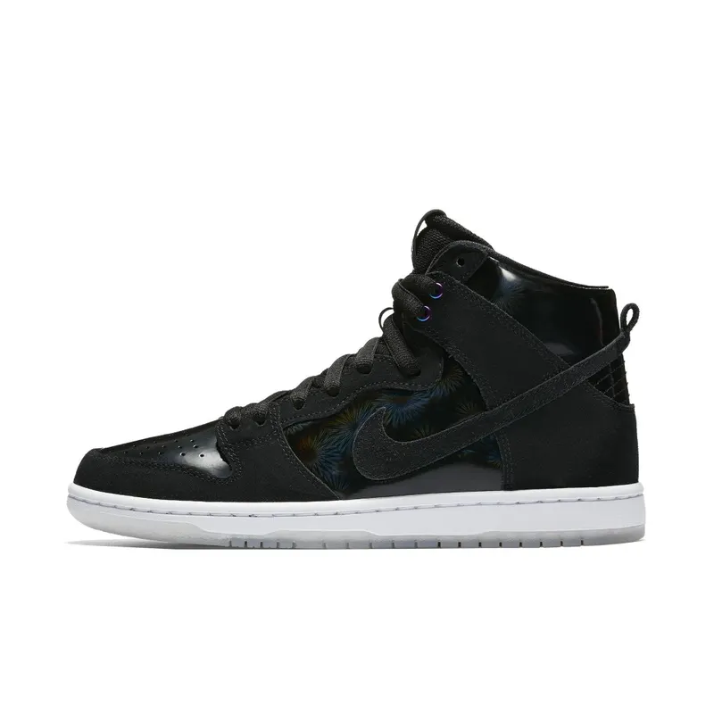 Nike Sb Zoom Dunk High Pro Black/Black-White-Clear Black/Black-White-Clear (854851-001)