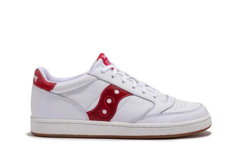 Saucony Jazz Court White Red (S70555-6)