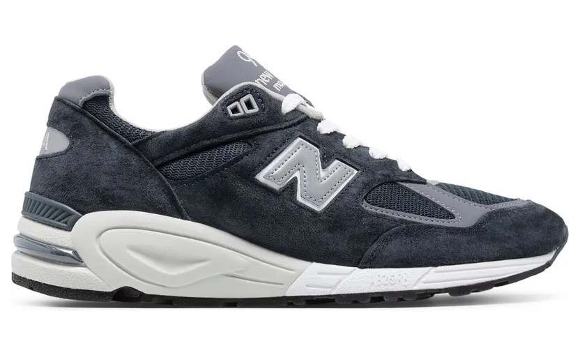 New Balance 990v2 ‘Navy White’ Navy/Grey (M990NV2)