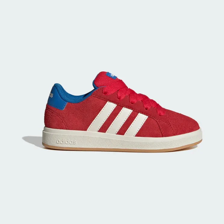 Adidas Grand Court Pure Ruby / Core White / Bright Royal (JR9848)