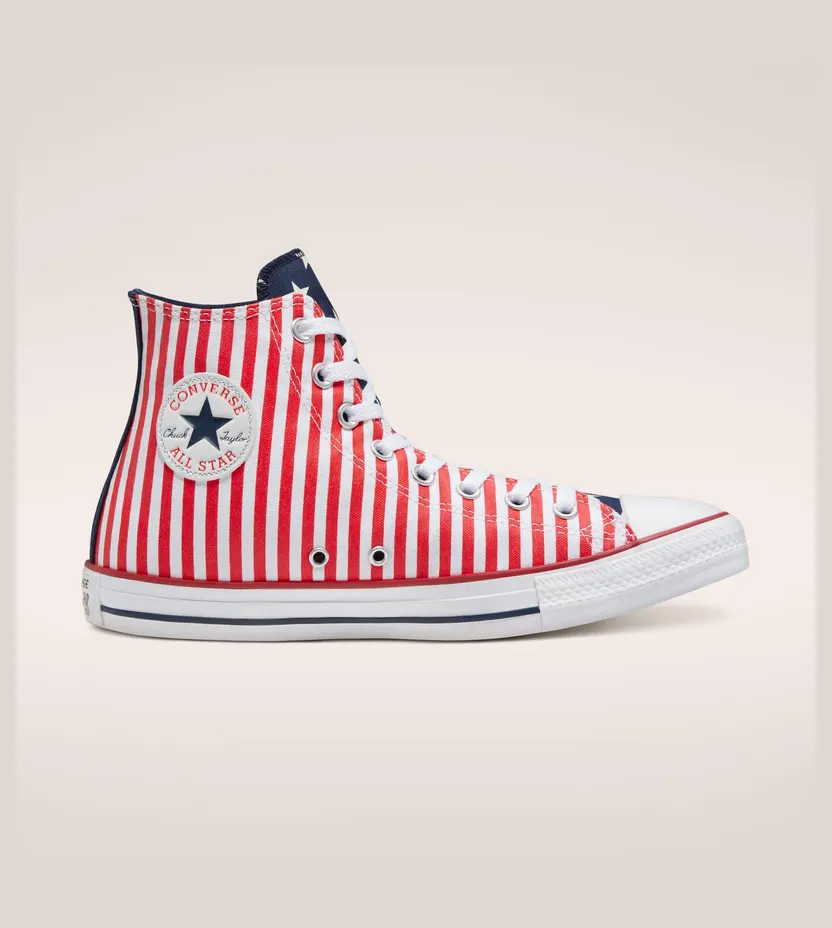 Converse Stars & Stripes Chuck Taylor All Star High Top White/midnight Navy/university (170813C)