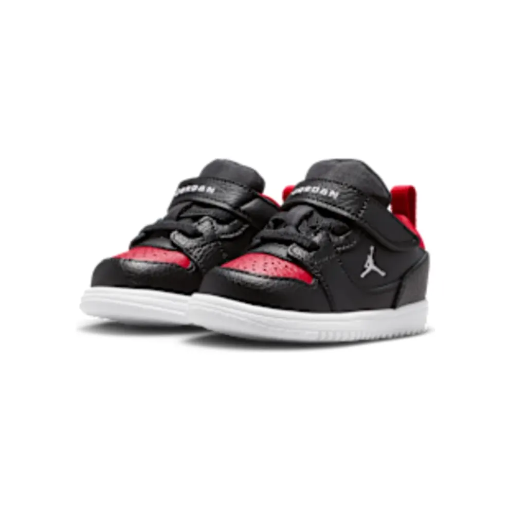 Nike Jordan Court Connect Low “Black / Gym Red / White” (IQ6047-003)