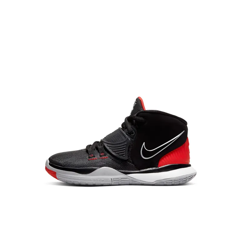 Nike Kyrie 6 Bred “Black / University Red / White” (BQ5600-002)