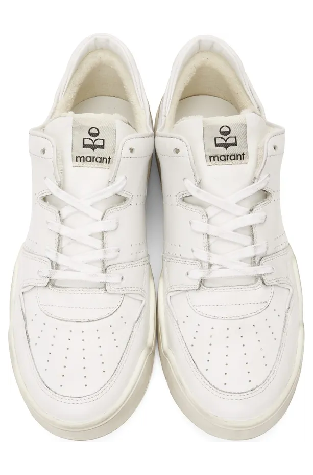 Isabel Marant White Emreeh Trash Sneakers (22PBK0366-22P020N) (5)