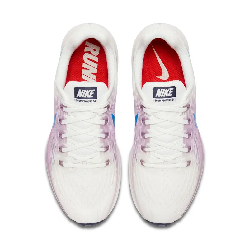 Nike Air Zoom Pegasus 34 “Summit White / Blue” (880560-105)
