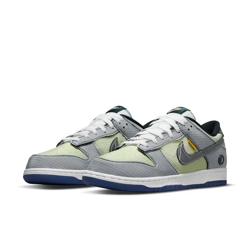 Nike x Union Dunk Low Pistachio – “Gray / Pale Green / Navy” (DJ9649-401)