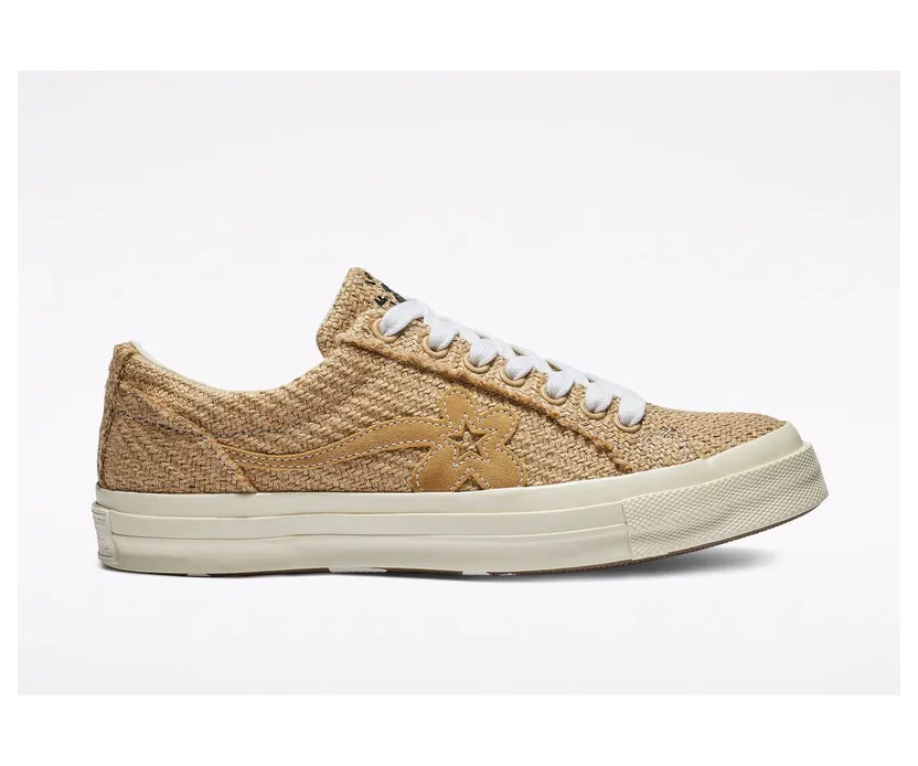 Converse Golf Le Fleur x One Star Ox ‘Burlap’ Curry/Egret/Black (163169C)