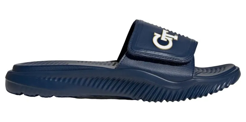 adidas Alphabounce Slide 2.0 Georgia Tech Team Navy Blue Team Sand Cloud White (JI2519)