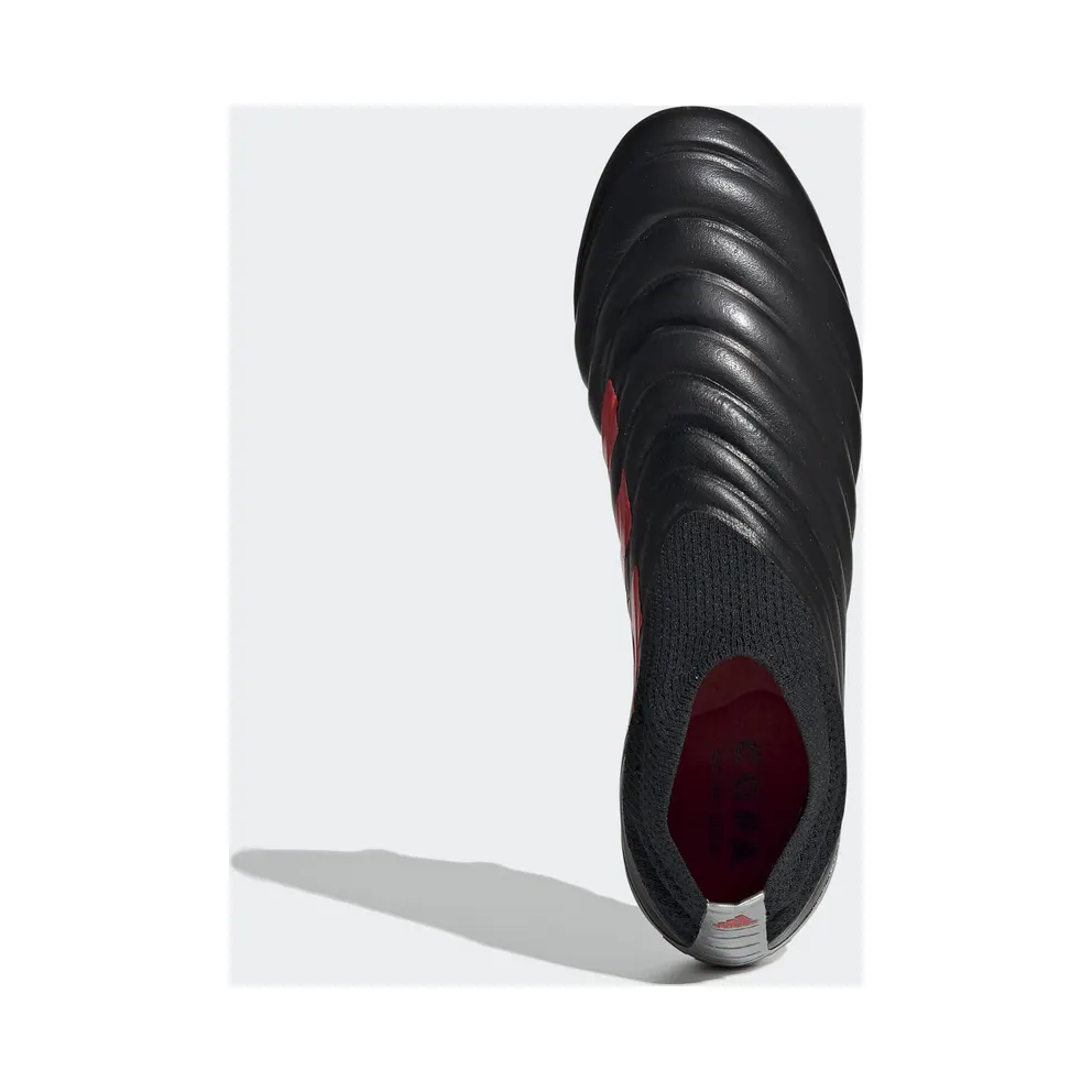 adidas Copa 19+ Firm Ground Cleat Core Black Hi Res Red Core Black/Hi-Res Red/Silver Metallic (F35514)
