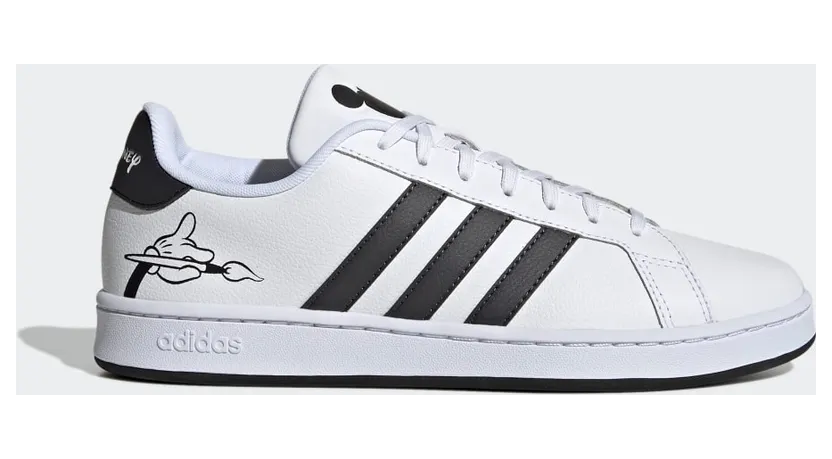 adidas Grand Court Base Cloud White / Carbon / Ray Red (GW3658)