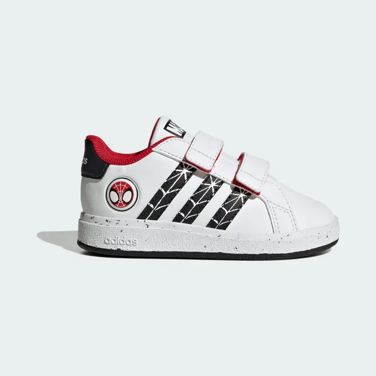 adidas Grand Court x Marvel Spider-Man Cloud White / Core Black / Better Scarlet (IF9893)