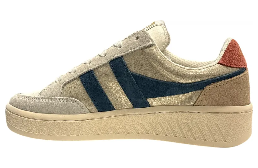 Gola sneaker Offwhite, Blauw, Zilver (CLB334YE)