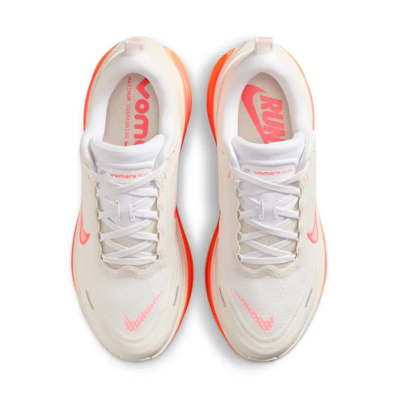 Nike Vomero Plus Womens “Sail Hot Lava Orange Pulse” (HV8154-107)