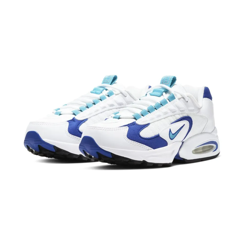 Nike Sportswear Air Max Triax 96 “White / Newport Blue / Black / Lagoon” (CQ4250-101)