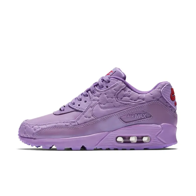 Nike Air Max 90 Paris Macaroon (W) Purple/Fucshia Glow-Chilling Red (813150-500)