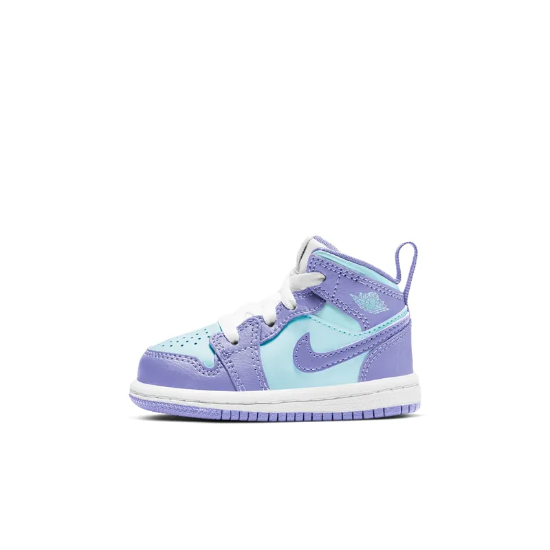 Jordan 1 Mid Purple Aqua (TD) (640735-500)