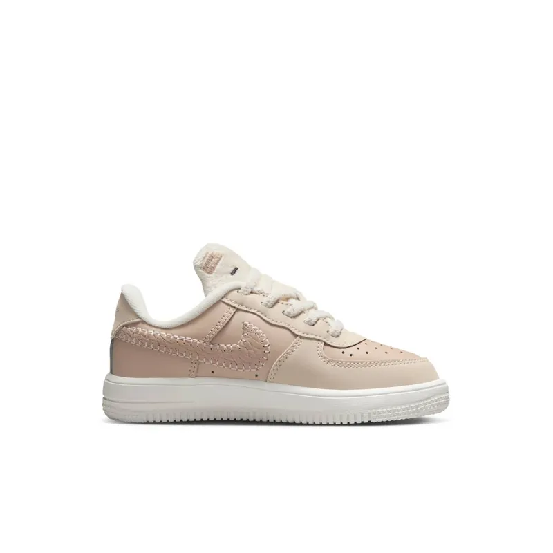 Nike Force 1 Low SE EasyOn PS “Sanddrift Sail Dark Raisin Pale Ivory” (FZ4514-100)