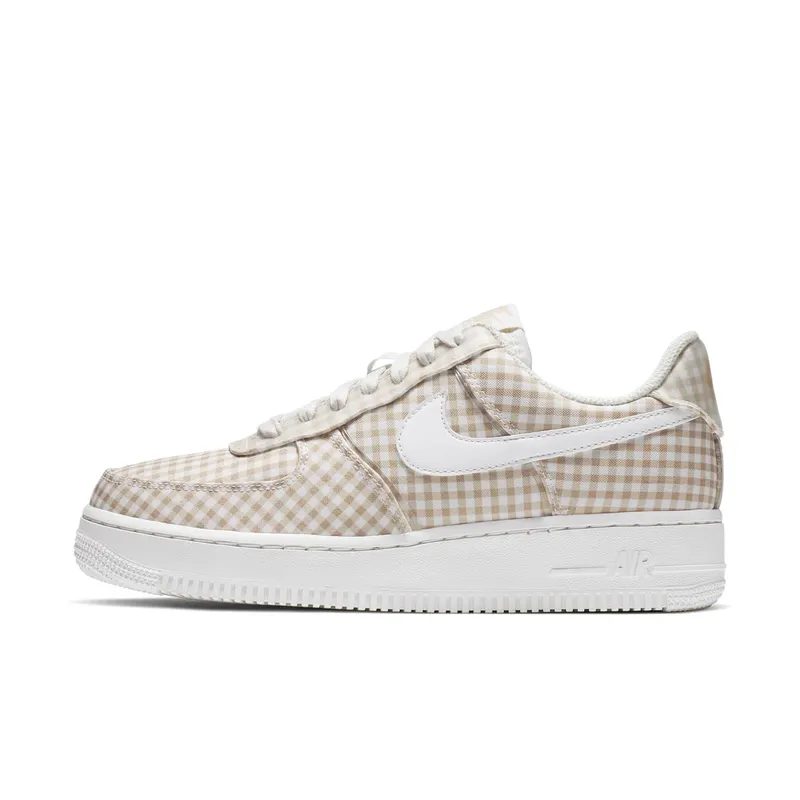 Nike Air Force 1 Low QS Beige Gingham (W) (BV4891-101)