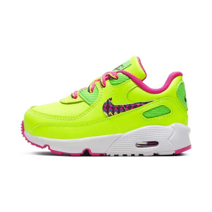 Nike Air Max 90 Volt Fire Pink Green Strike (TD)