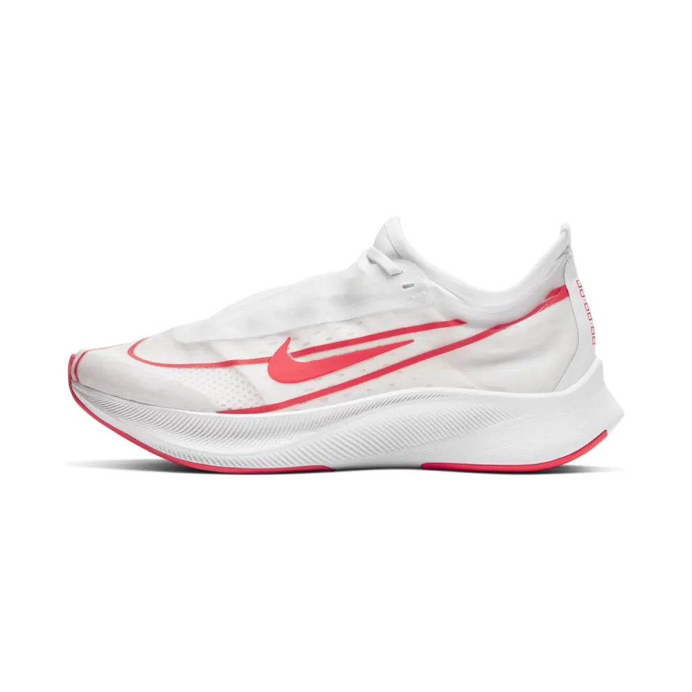 Nike Zoom Fly 3 White (W) White/Metallic Summit White-Laser Crimson (AT8241-101)