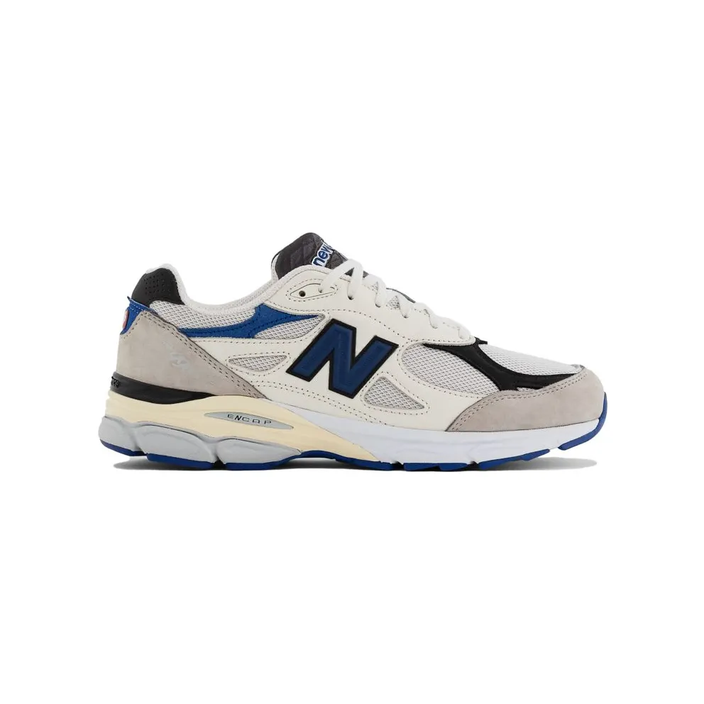 New Balance 990v3 MiUSA White Blue (M990WB3)