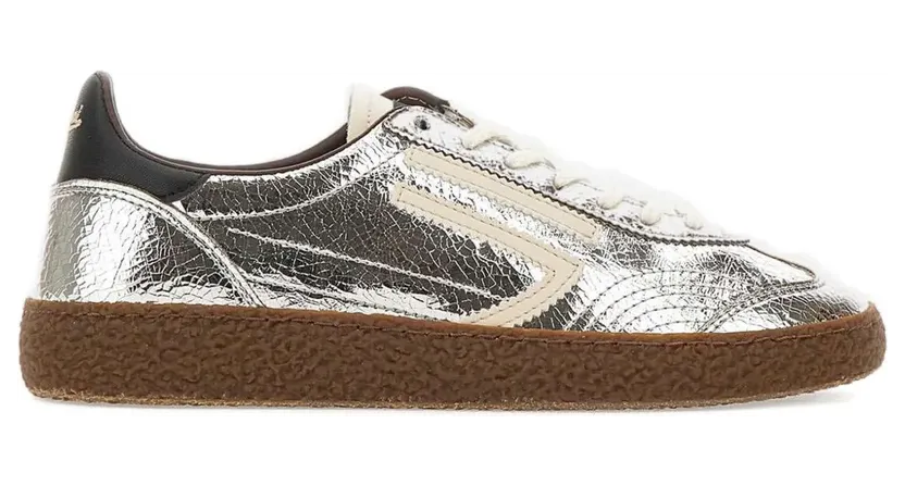 Puraai 6.01 xs sneakers met gebarsten effect – Zilver (PU601X016CRACKED)