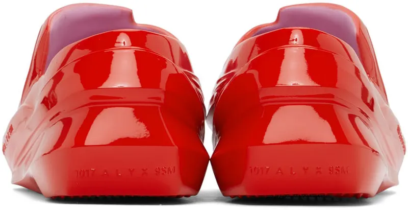 1017 ALYX 9SM Red & Pink Mono Slip-On (AAUSN0028OT01.CS22)