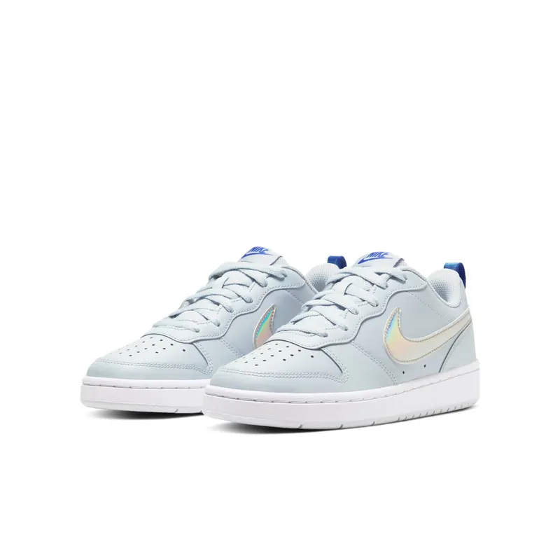 Nike Court Borough Low 2 FP Aura (GS) Aura/Sapphire/White (CJ2239-401)