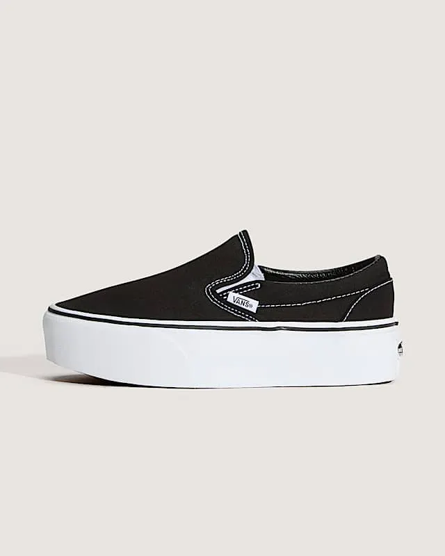 Vans Classic Slip-On Stackform Black White (VN0A7Q5RBMX)