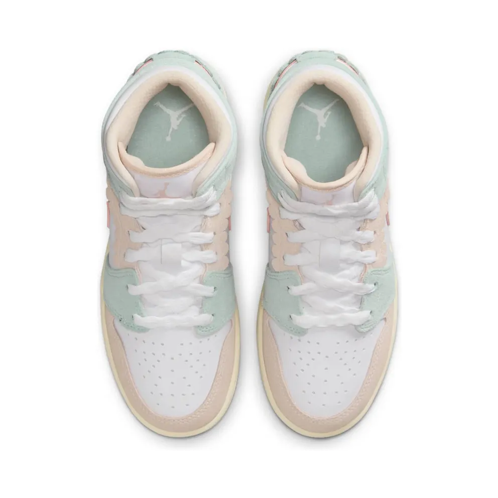 Air Jordan 1 Mid GS “Pink Oxford” (DZ5361-100)