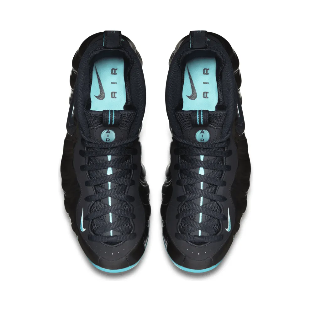 Nike Air Foamposite Pro Dark Obsidian Dark Obsidian/Dark Obsidian-Blue Aquamarine (624041-402)