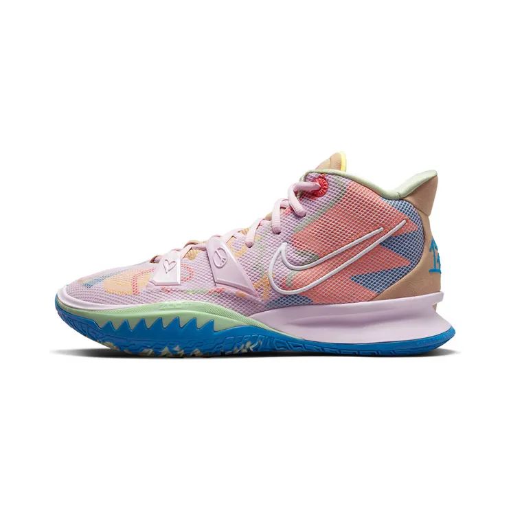 Nike Kyrie 7 1 World People “Regal Pink / Hemp / Honeydew / White” (CQ9326-600)