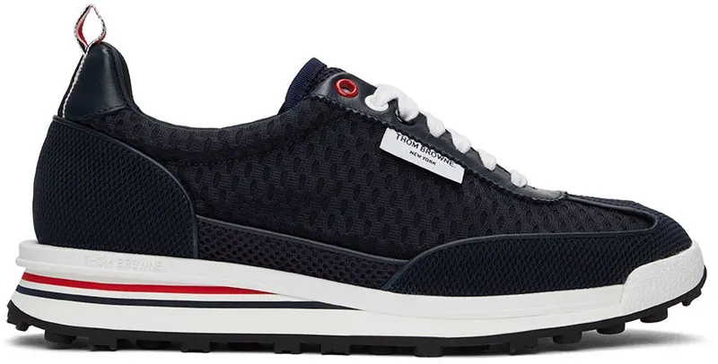 Thom Browne Grey Mesh Tech Runner (MFD228B-03193)