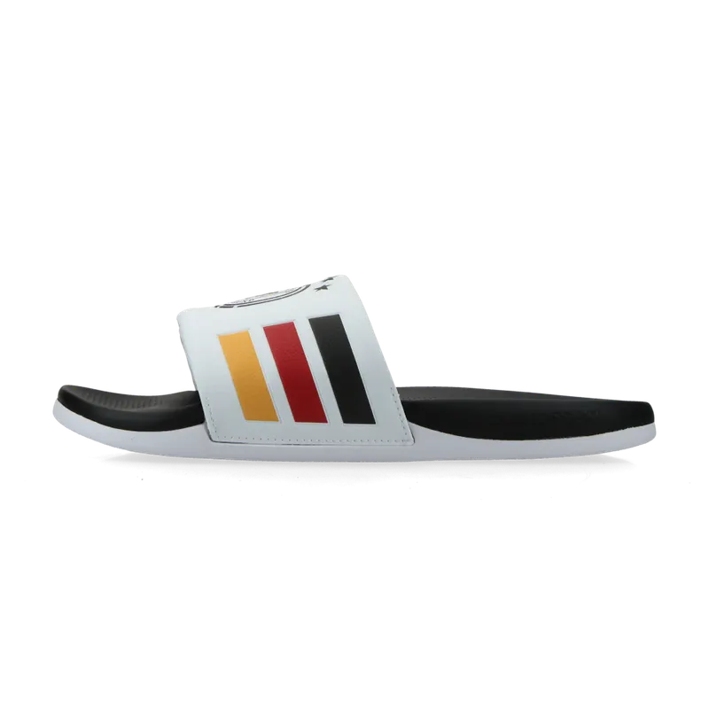 Adidas adilette Comfort 2.0 Duitsland Badslippers Cloud White / Core Black / Collegiate Gold (HQ2527)