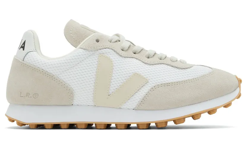 Veja White & Beige Rio Branco Sneakers (RB0102382)