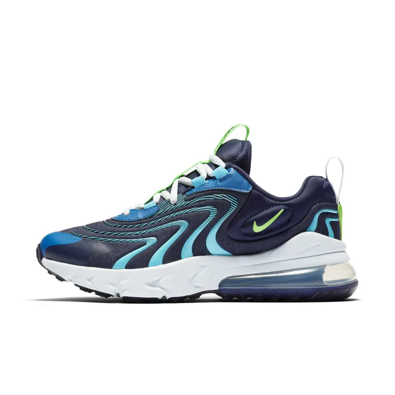 Nike Air Max 270 React ENG Older Kids’ Blue (CD6870-400)