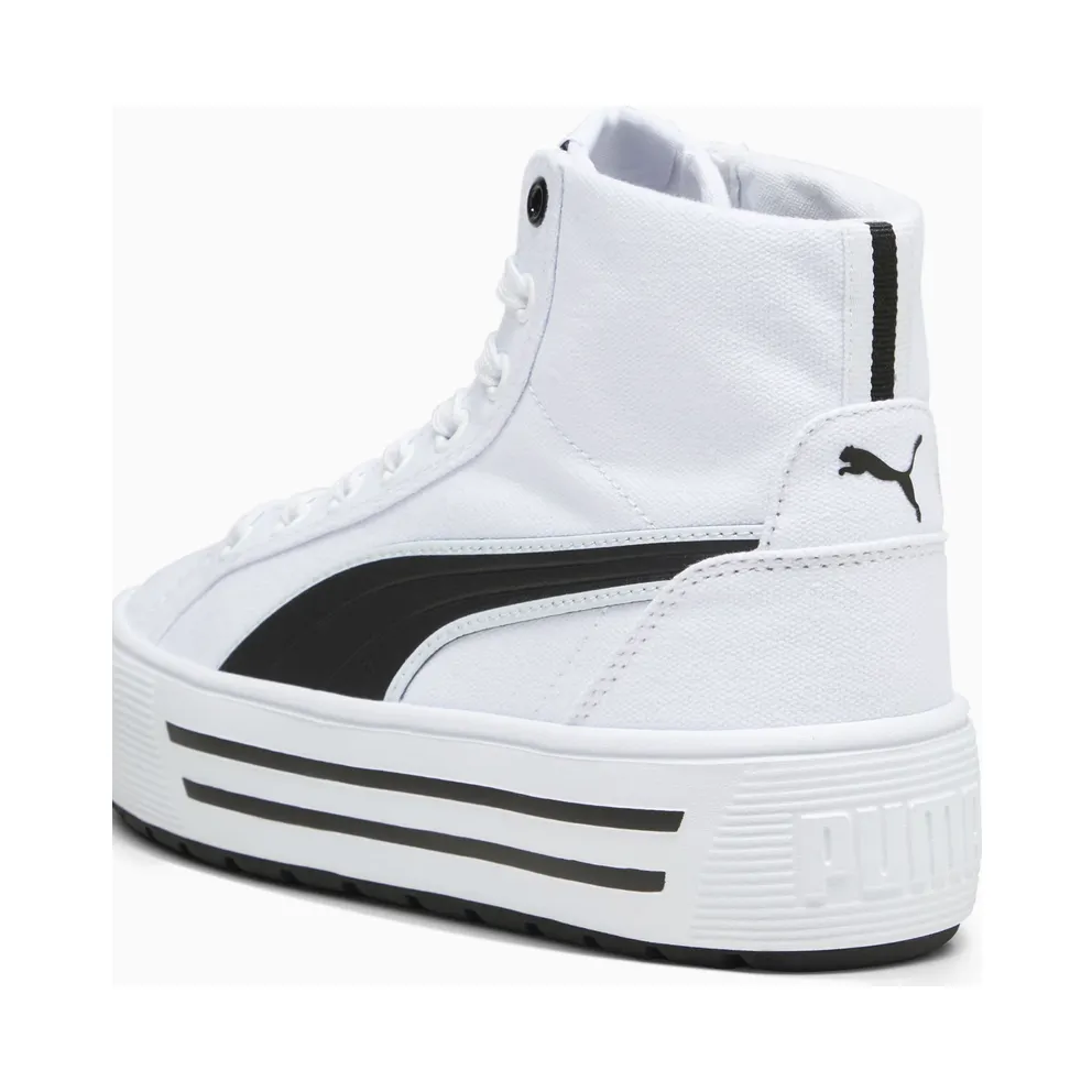 Puma Kaia 2.0 Mid damessneakers White/Black (392325-01)