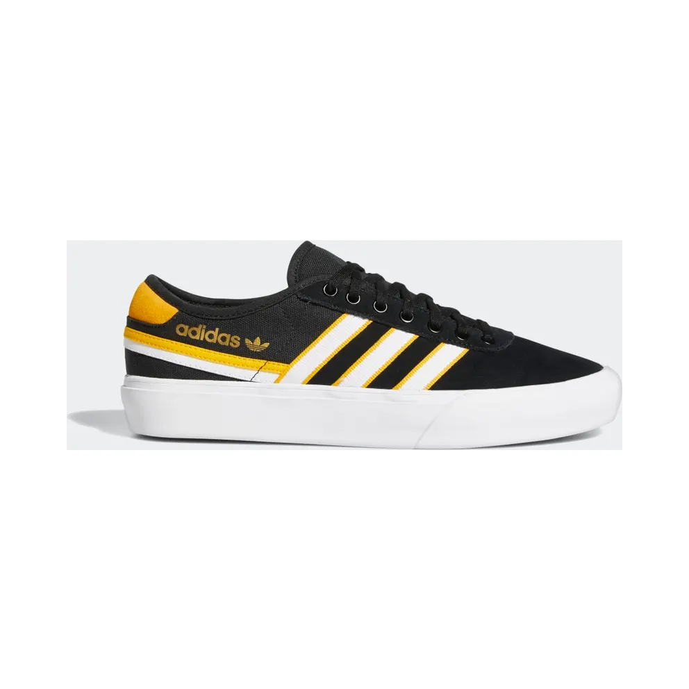 adidas Delpala Schuh Core Black / Cloud White / Crew Yellow (FY7456)