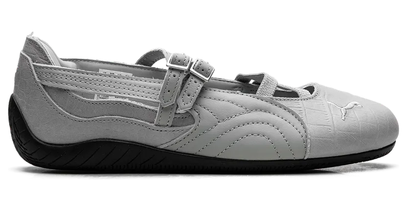 Puma Speedcat Ballet “Vapor Grey”: balletcore met croc-structuur (5)
