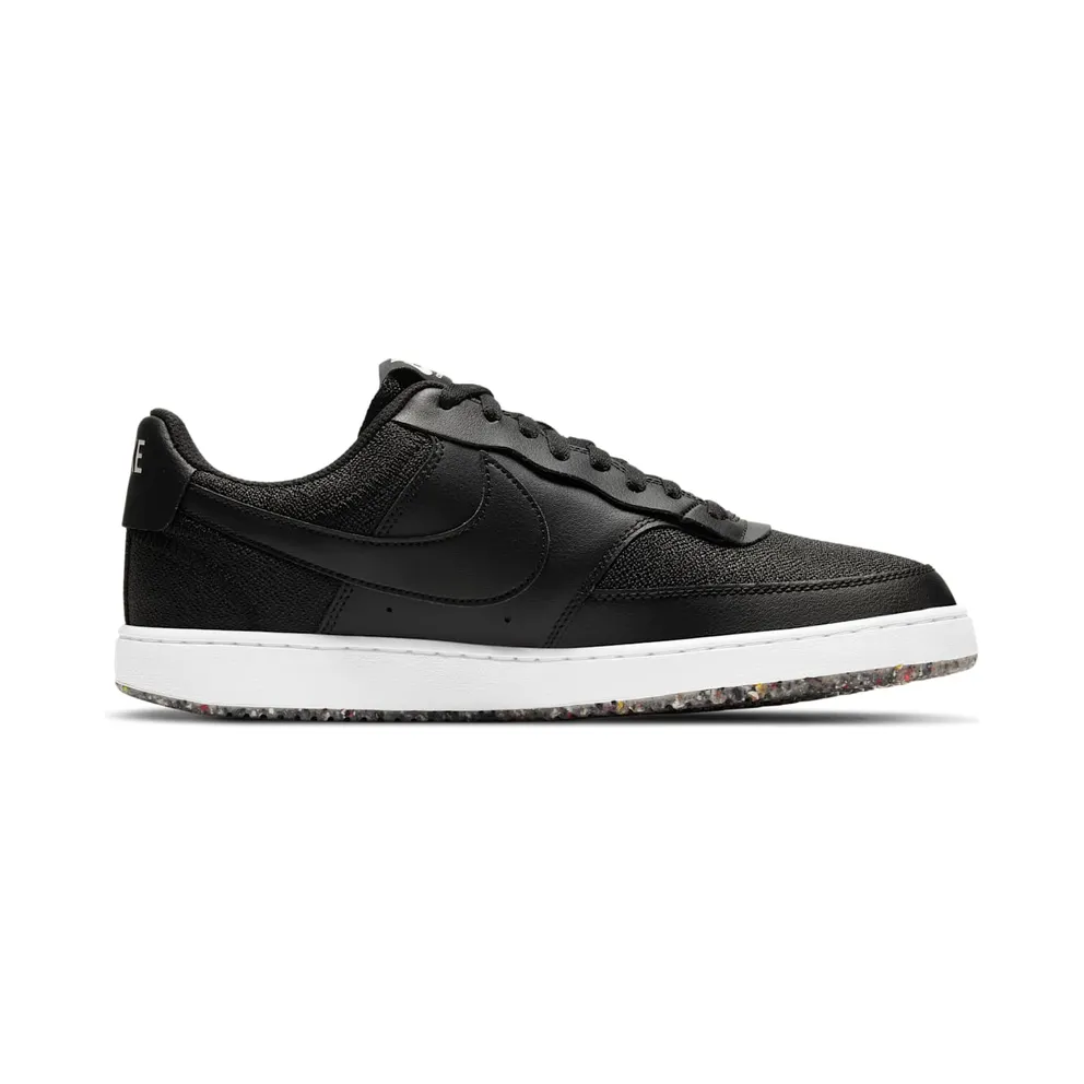Nike Court Vision Low Premium “Black / Clear / Gum Light Brown” (DJ1974-001)