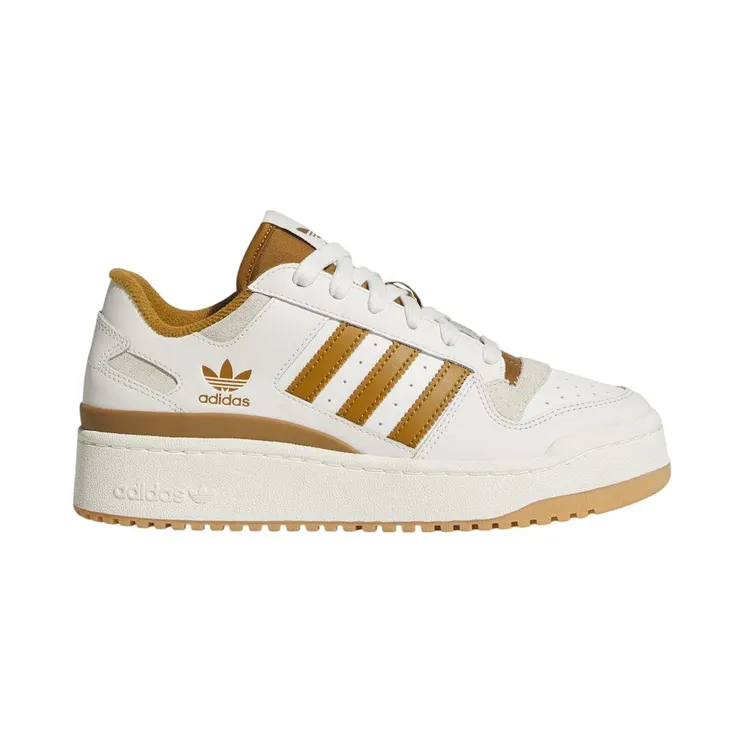 adidas Forum Bold Stripes White Bronze Strata (JR0495)