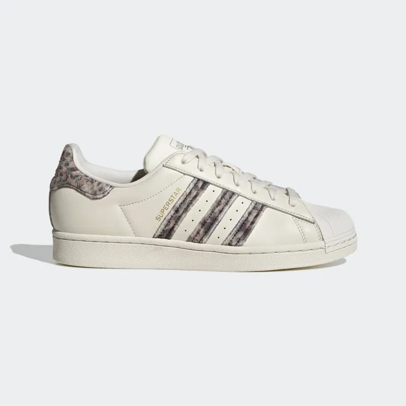 Adidas Superstar Off White / Core Black / Gold Metallic (H03415)