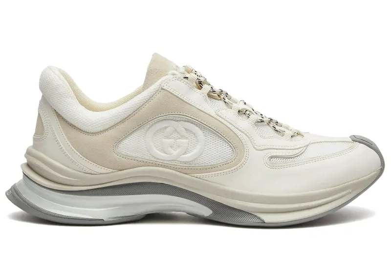 Gucci Run White Suede (749785 AAB62 9144)