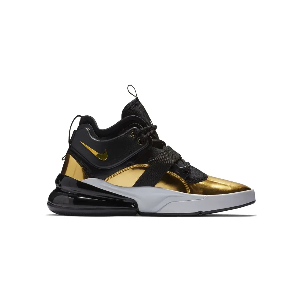 Nike Air Force 270 Think 16 (Gold Standard) Metallic Gold/Black-White (AT5752-700)