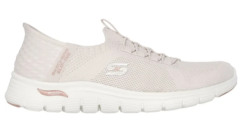 Skechers Slip-ins: Arch Fit Vista – Aspiration Taupe